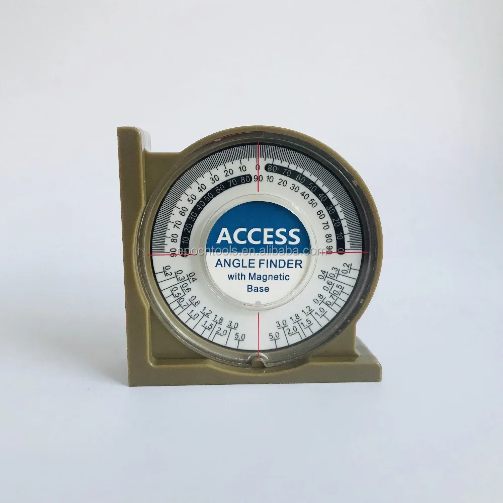 Artifact high precision angle finder for tiling leveling system