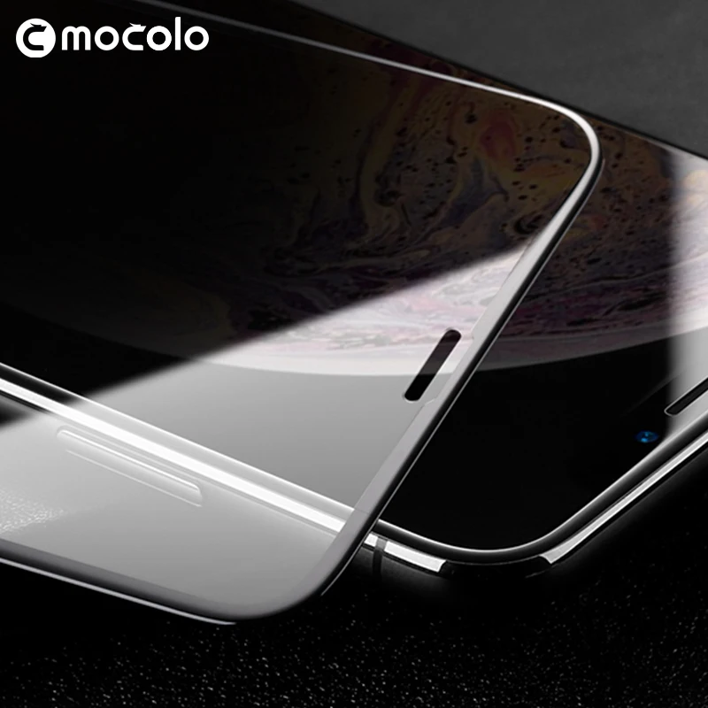 Mocolo Screen Protector Glass With Frame Tempered 3D Glass for iPhone Xs Xr Xs Max