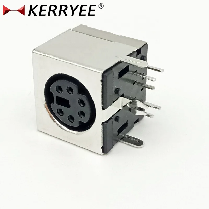 S видео терминал ТВ адаптер мини din 6P разъем