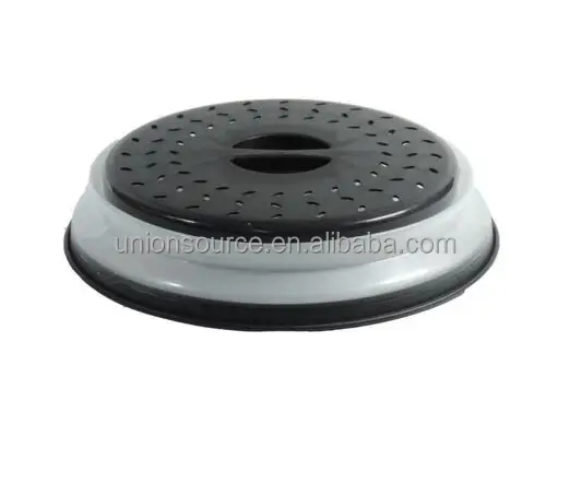 Hot colorful microwave plate cover kitchen gadget Ideal Height Collapsible Splatter Shield Oven Silicone Microwave Cover