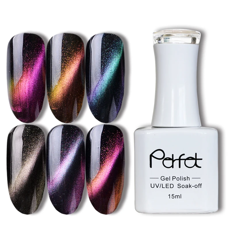 Honey Girl Magic Cat Eye UV Gel Shiny Bling Odorless 5D Cat Eye Gel Polish