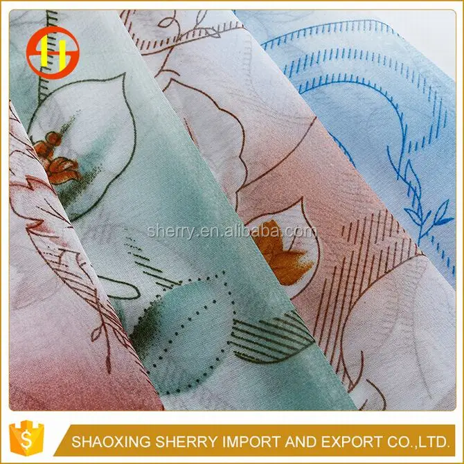 2017 последним известная марка элегантный шифон ткань онлайн