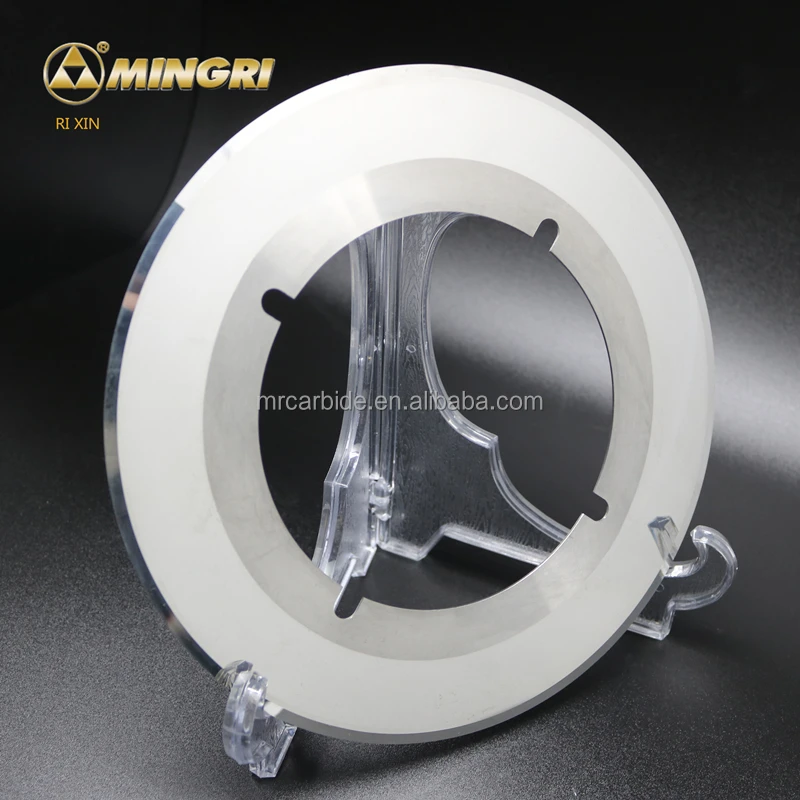 Long service life tungsten carbide cardboard paper corrugated knifes