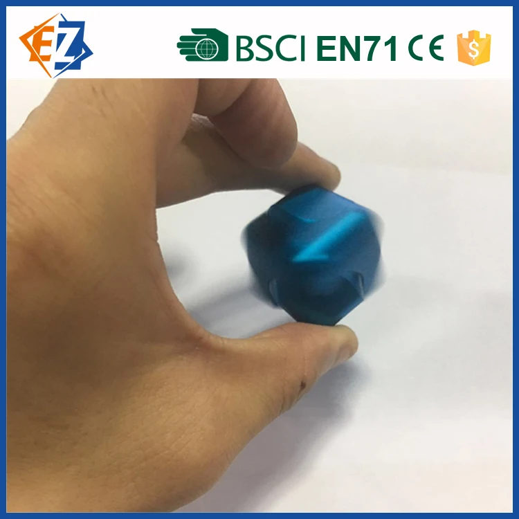 Aluminum Alloy Colourful Finger Square Gyro