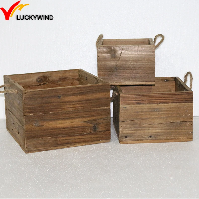 Конические маленькие деревянные ящики для фруктов на продажу