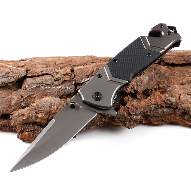 Multi purpose folding pocket knife survival rescue knife with 3D printing handle