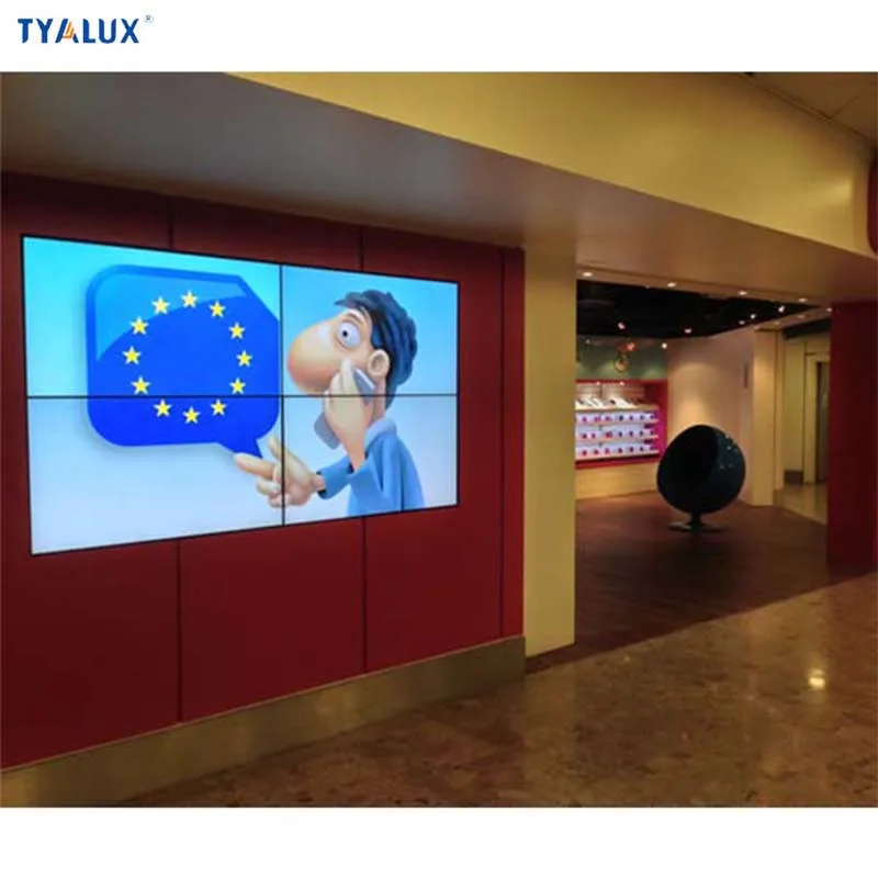 Безрамный ЖК-монитор видеостена внутренний сенсорный экран с видео стеной