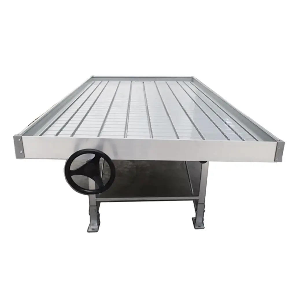 
Agriculture Hydroponics Movable 4x8 FT Rolling Bench for Greenhouse Supplies 