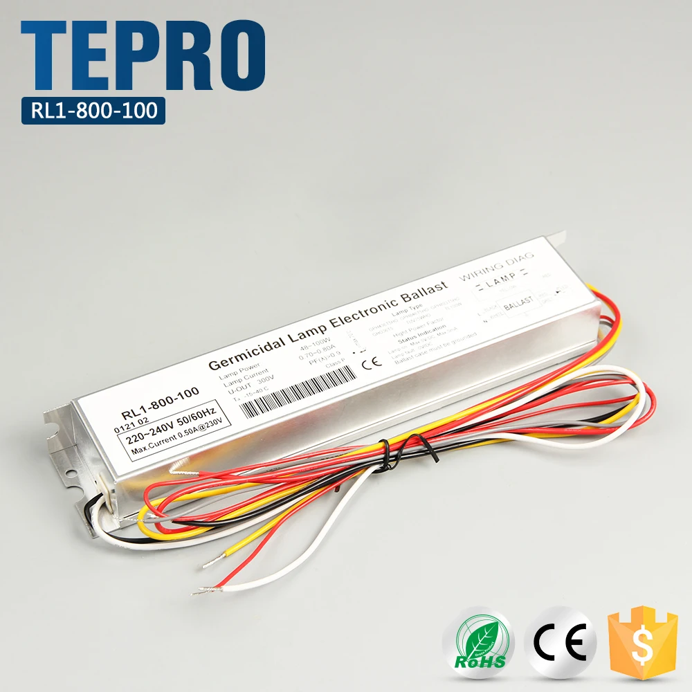 T5 ЭПРА 24 Вт 28 Вт 37 Вт 40 Вт электронный балласт для ультрафиолетовой стерилизации лампы