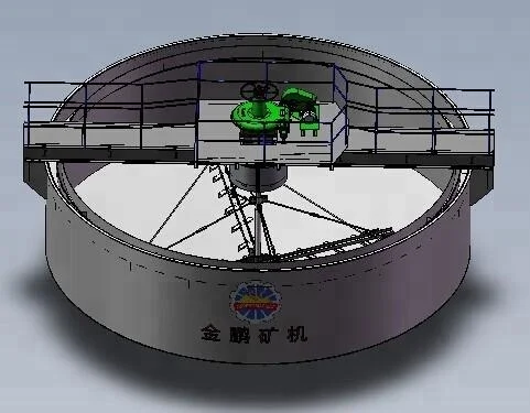 
Mining Thickener for Mineral Processing , Low Cost Thickener Tank for Mineral Tailings 