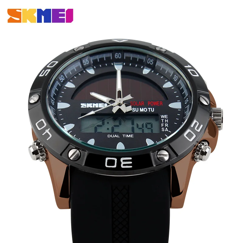 fashion teenage watches solar powered digital watch for fancy man 1064