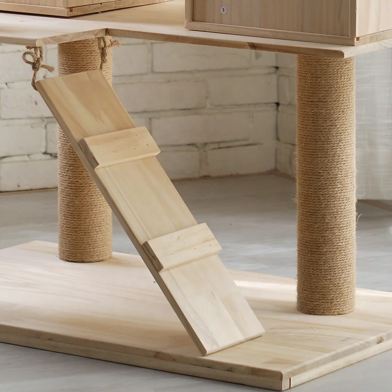 
Manufacturer supply wooden cat tree for large cats 
