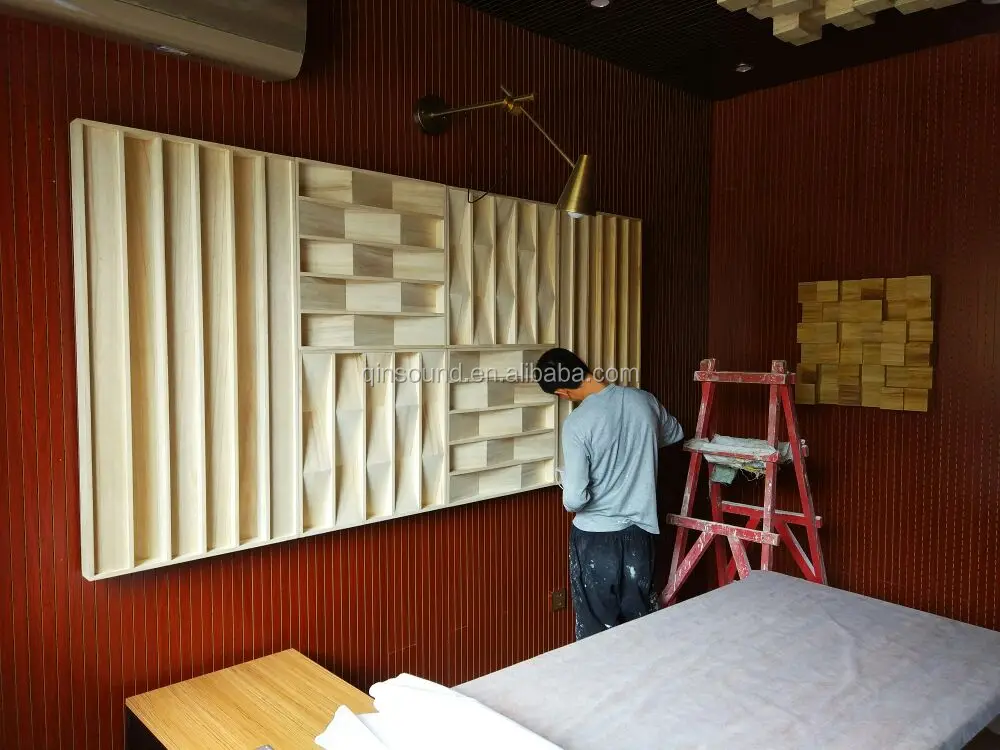 Wave Type Acoustical Sound Diffusers