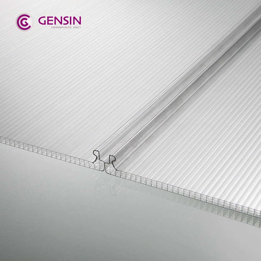 Лисинь 4-стены прямоугольник структура блокировки полый поликарбонатный лист