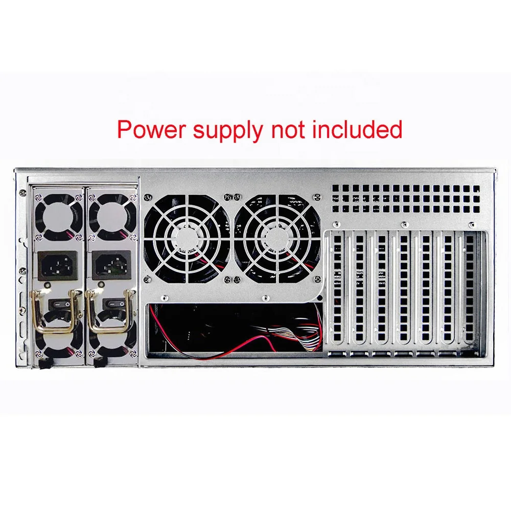 PC Computer Industrial Rack Mount Server Chassis Case 4U