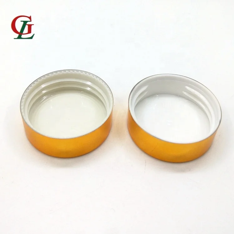 Wholesale food grade high quality 38/400 UV gold cap,medication pill plastic bottle cap and accept cap custom for food