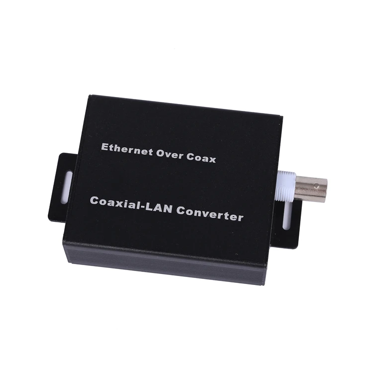 EoC Ethernet over Coaxial Converter, used for analog to IP system with existing coaxial cable, HY-EOC01