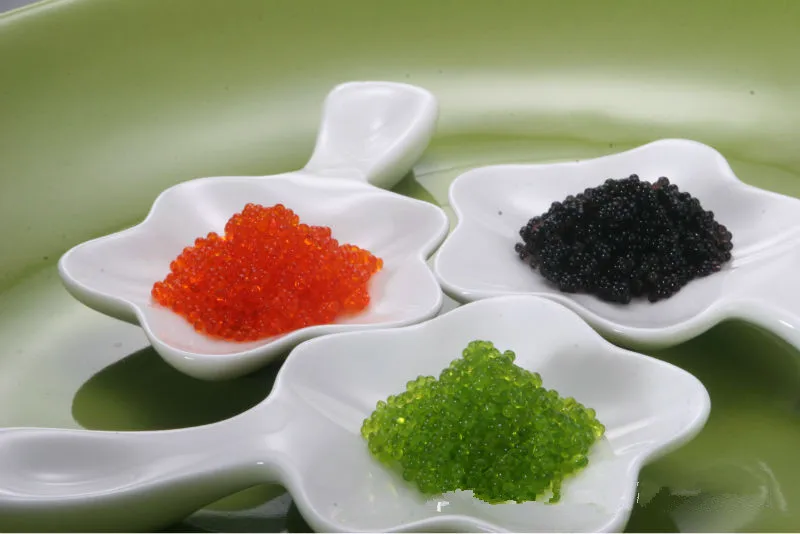  Gaishi OEM/ODM Wholesale Canned Ball Ikan Sushi topping Capelin Masago Ebiko Tobikko Caviar Tobiko Flying Fish Eggs Roe