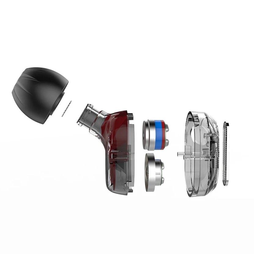 KZ ZSE Dual Dynamic Driver Headset Factory Price In Ear Earphone audifonos