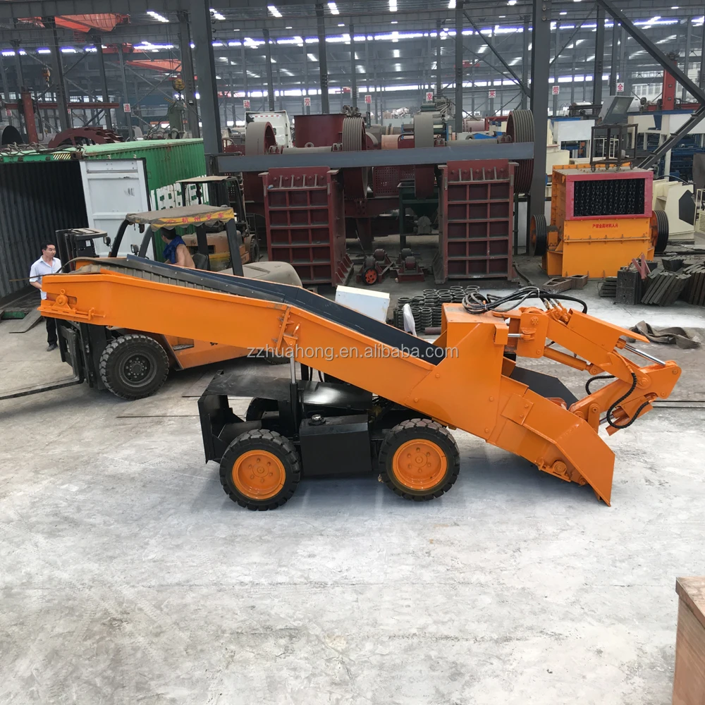 Мини-экскаватор, небольшая машина для копания туннелей, скальный погрузчик