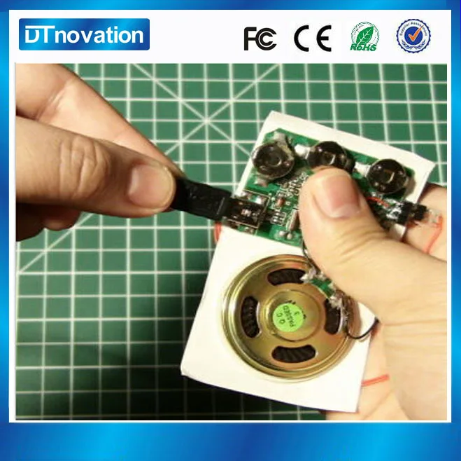 2016 датчик света USB звуковой модуль для поздравительных открыток