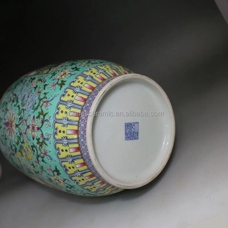 Chinese HIGH Antique Reproduction Qing Dynasty Ceramic Porcelain Vases Made From Jingdezhen