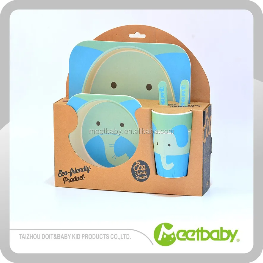 Новая мода дети Бамбука, набор столовой посуды