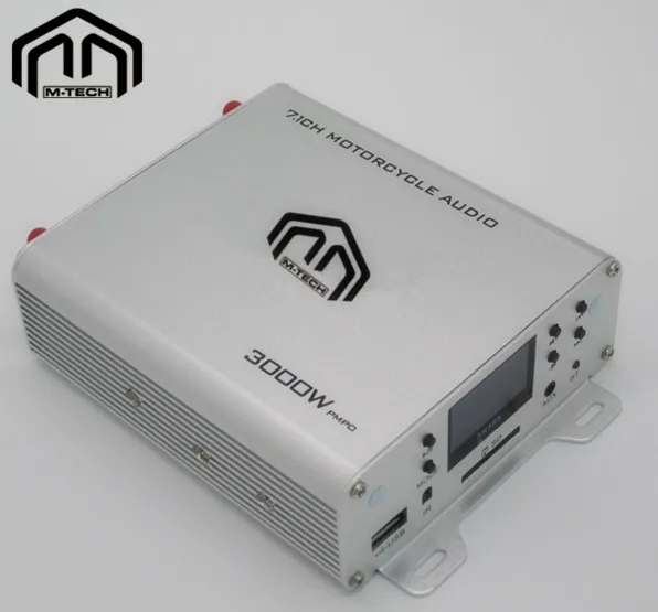 3000 WATT 7.1 CH MOTORCYCLE MARINE AUDIO SYSTEM