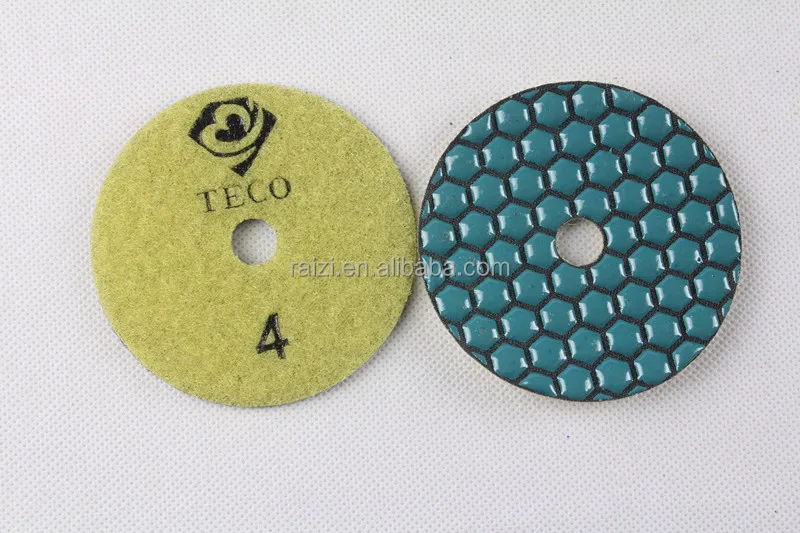 Premium 3 inch 5 Step Dry Polishing Pad with Buff