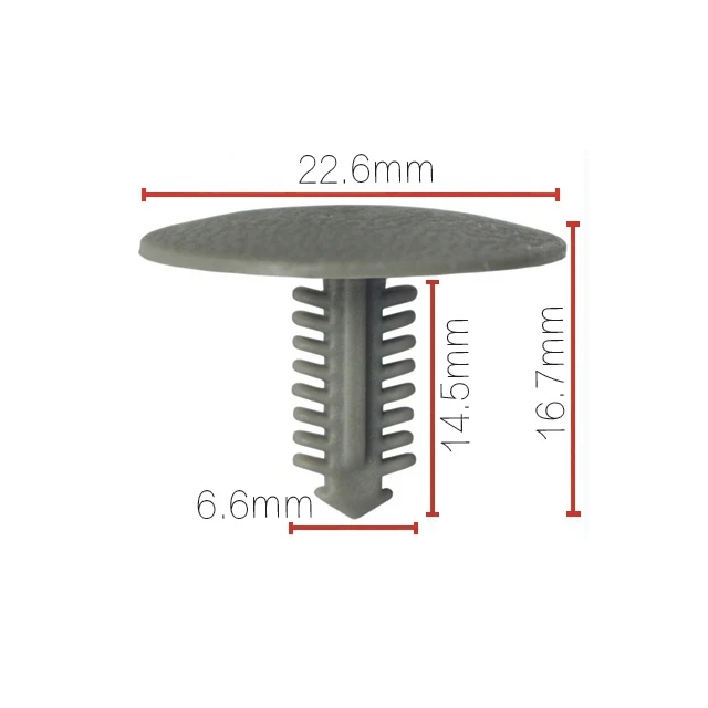 Wholesaler Supplier For Acura Civic 91501-S04-003 Nylon Fender Retainer auto plastic clips and plastic fasteners for cars