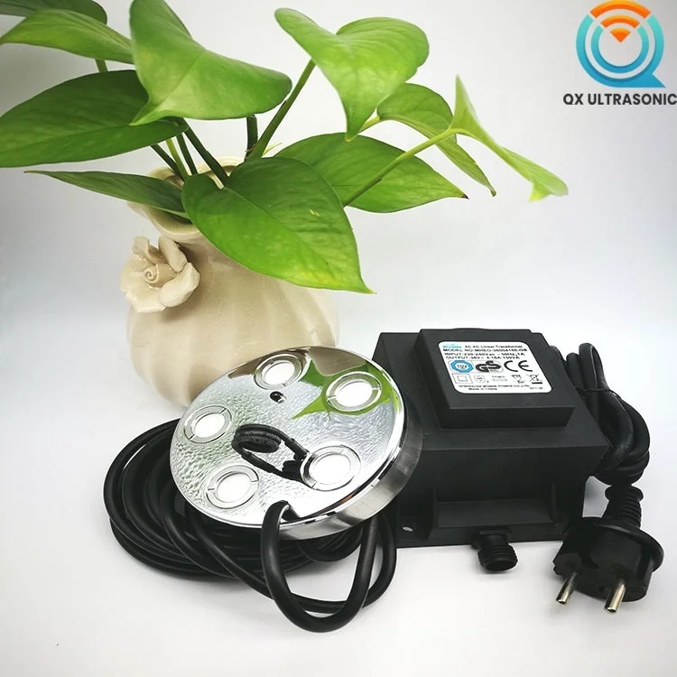 5 Head 1500Ml 12V Garden Fountain Ultrasonic Atomizer Industrial Ultrasonic Fog Mist Maker