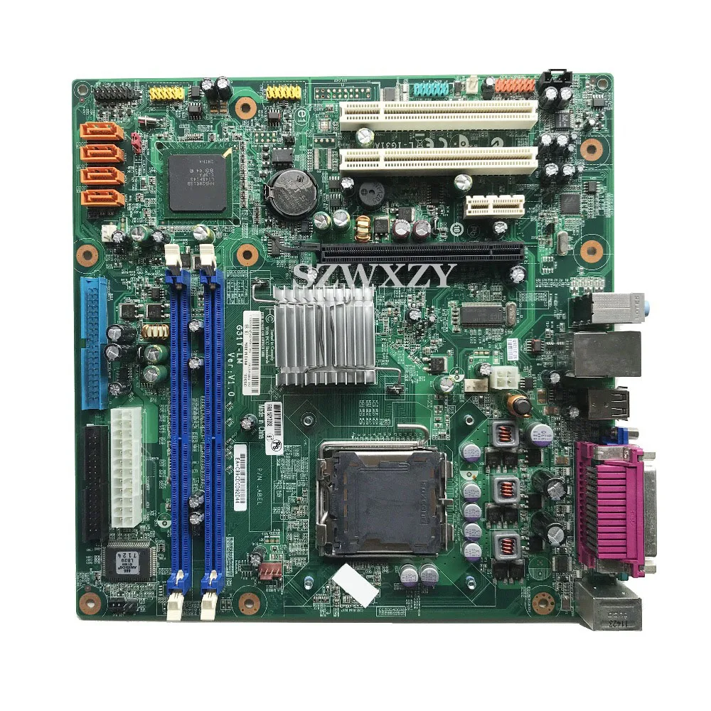 Для Lenovo G31 материнская плата G31T-LM V1.0 T4900V M6900 рабочего Материнская LGA775 DDR2 45C2882