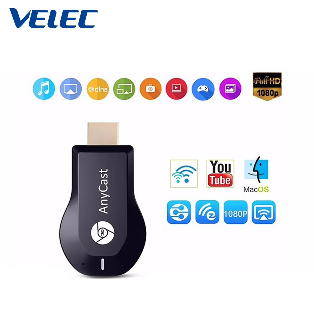 
Excellent quality VELEC mobile devices used AnyCast M2 Plus ezcast dongle 4k anycast 