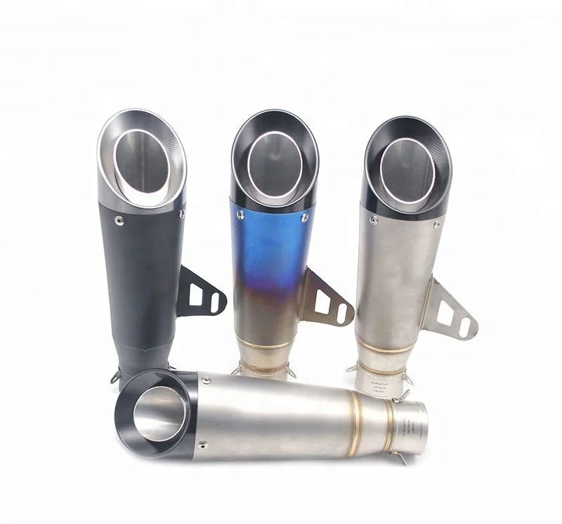
ZSDTRP Universal 51mm motorcycle exhaust muffler pipe for CB600 YZF600 CBR600 Z750 