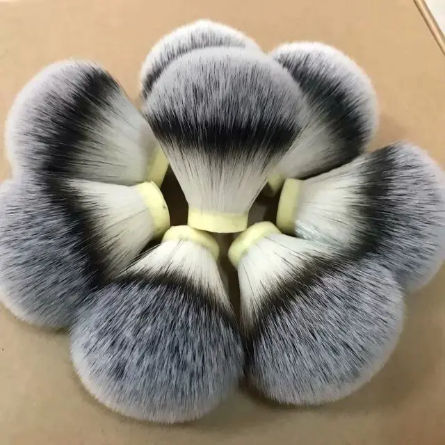 
Free Sample Custom Made Bulb Shape Synthetic Hair Knots,Nylon Hair Shaving Brush Knots 