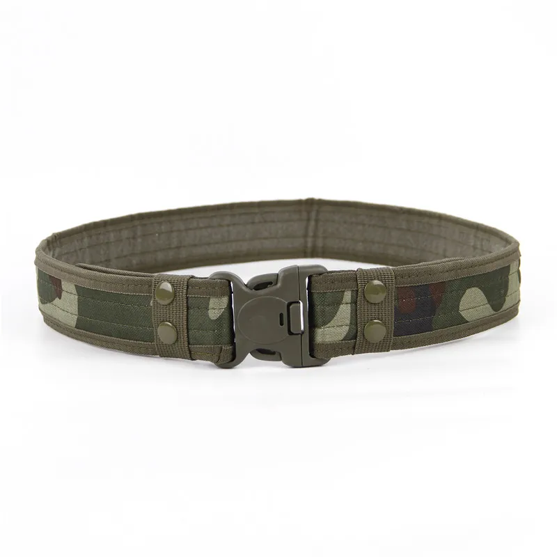 
Hot Sell Custom Buckle Nylon Canvas Military Uniform army belt 