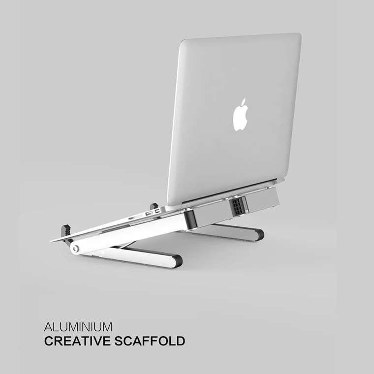 Multi-Function Metal Portable Folding Laptop Stand for PC/phone/Notebook