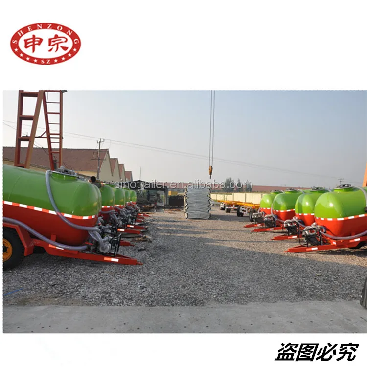 agriculture 3500 liter transporter water tank trailer for sale