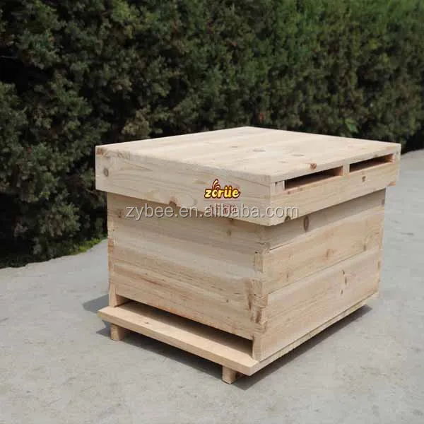 Beekeeping Equipment Langstroth Complete Wooden Bee Hive ,3 Layers Bee Hive Box Hot Sale