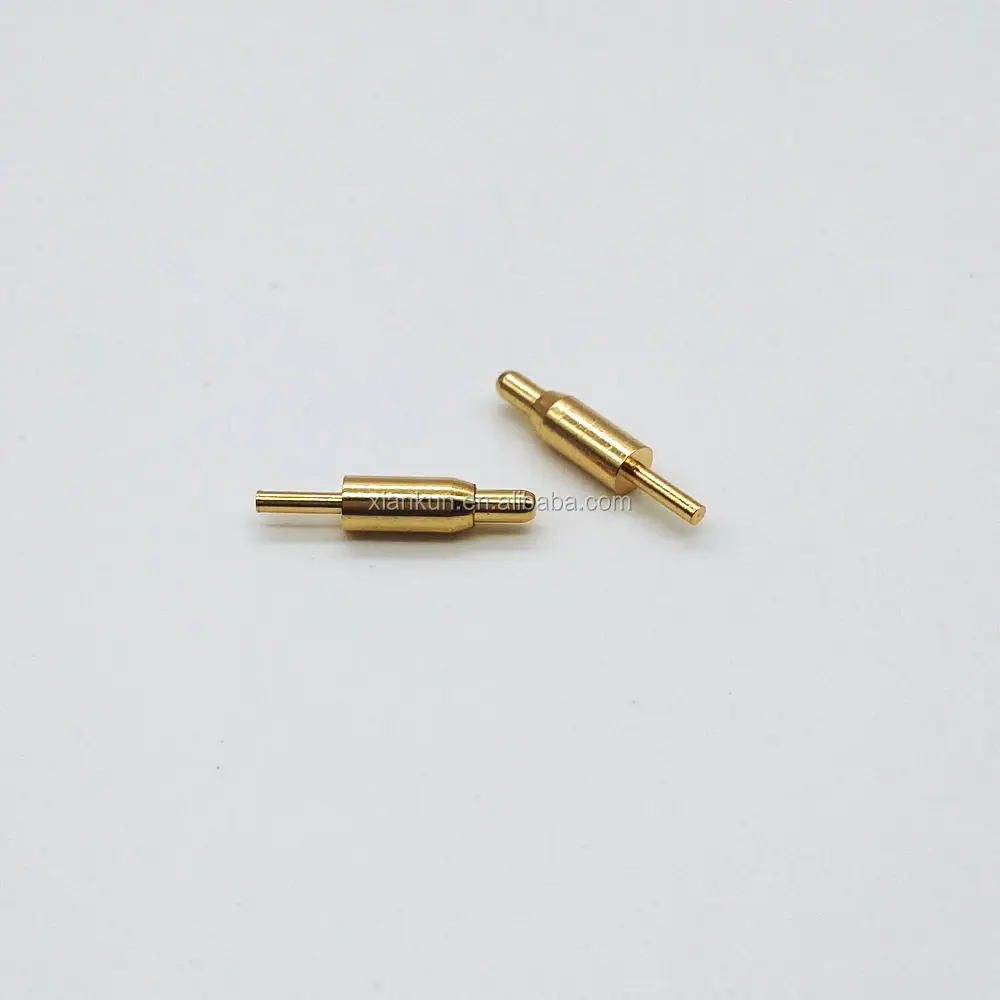 Fast Delivery Custom Metal Gold Plated Brass Pogo Pin,Spring Pin Supplier