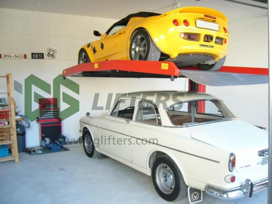 Qingdao 2T single slide column car parking lift