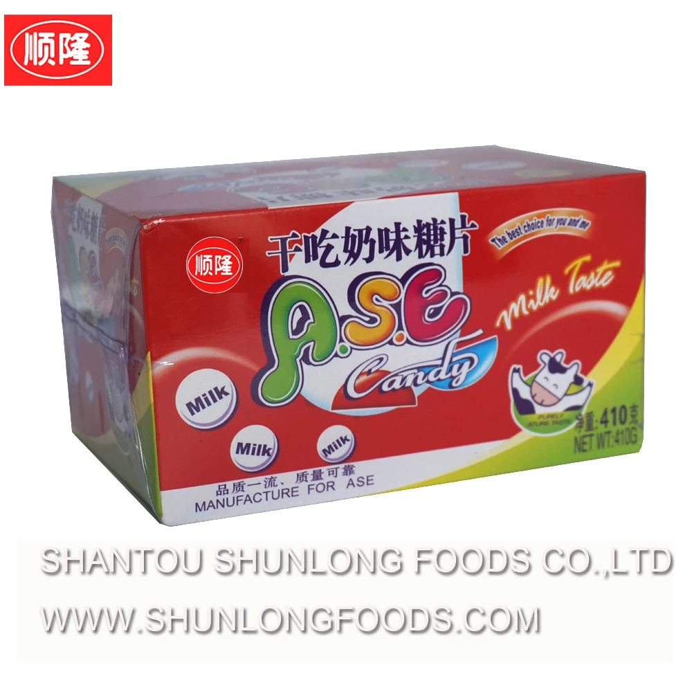 ase dry cow milk candy milk tablet candy thailand with low price
