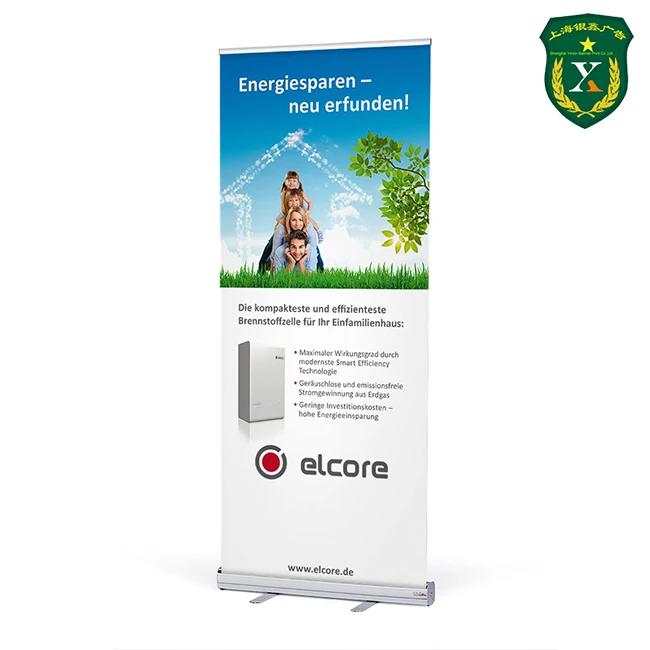 Индивидуальный экономичный выдвижной стенд для витрин