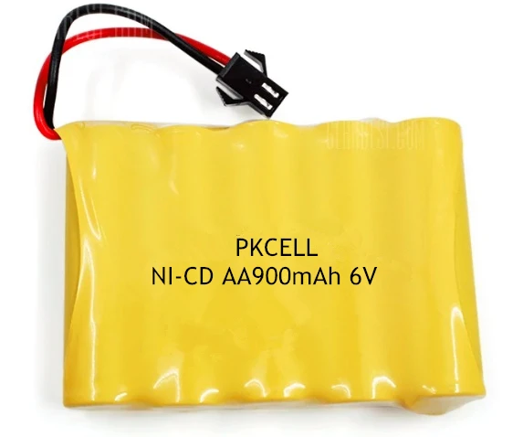 
Customize Ni-Cd battery pack 6V AA600mAh For Emergency Light 