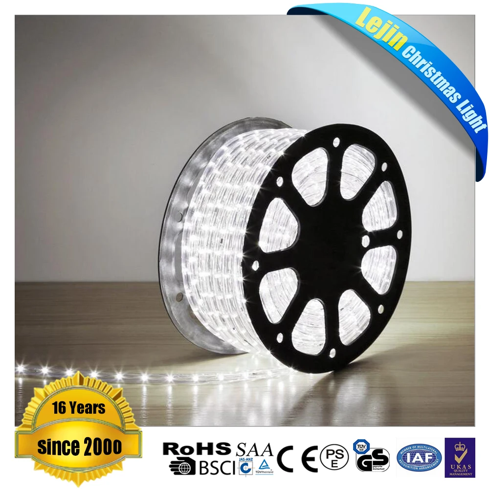 Белый Веревку Рождества СВЕТОДИОДНЫЕ Фонари для Украшения Города