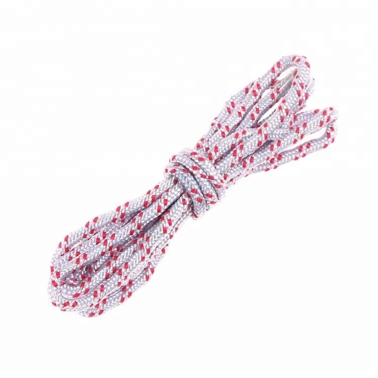 Manufacturers Customized braided rope Colorful 3mm Round Bungee Non Elastic Packing Cord