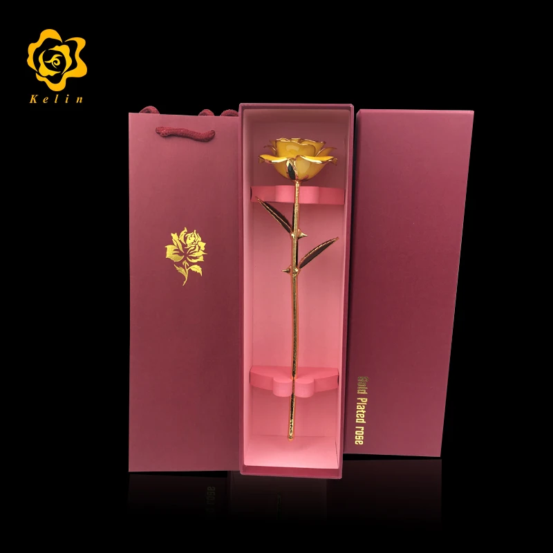 Custom Color Plated Yellow Artificial Rose Flower For Sale And Home Decoration