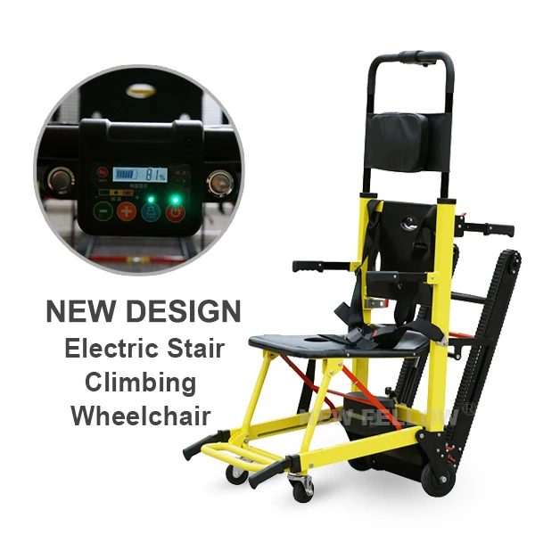 Factory manufacture high efficiency 200w one person used wheelchair to climb stairs