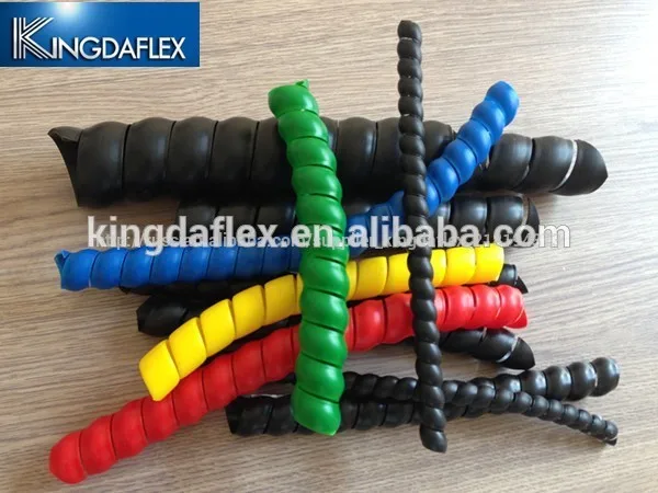 высокой стойкостью к температуре спиральный кабель обернуть гидравлических шлангов протектор