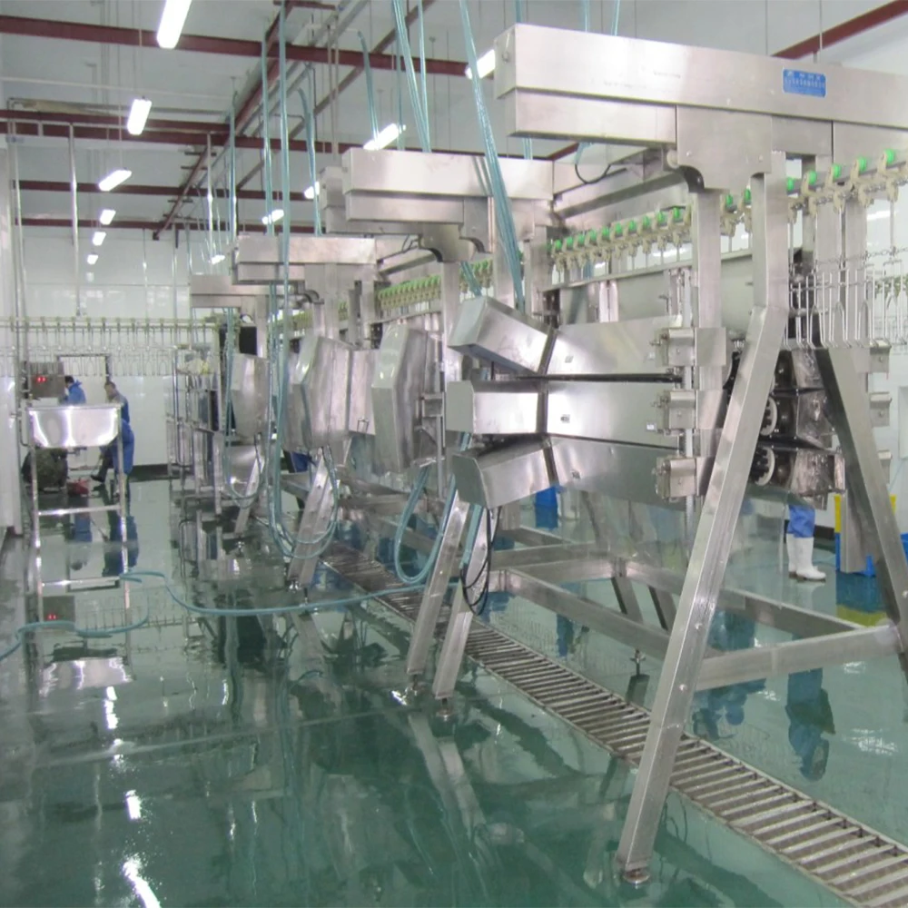 Poultry farm agriculture chicken quail goose turkey slaughterhouse processing plant equipment